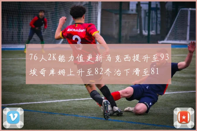 76人2K能力值更新马克西提升至93埃奇库姆上升至82乔治下滑至81